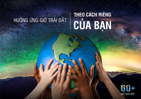 BÀI TUYÊN TRUYỀN HƯỞNG ỨNG CHIẾN DỊCH GIỜ TRÁI ĐẤT NĂM 2024